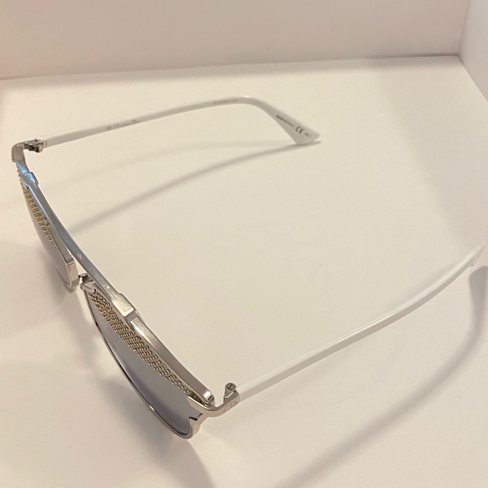 Dior SoReal Studded Silver Sunglasses - Picture 8 of 10